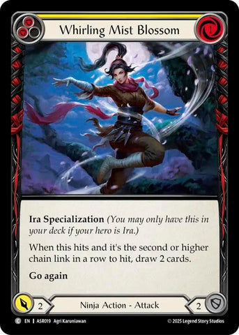 Image for Whirling Mist Blossom (ASR019) (Armory Deck: Ira) - Flesh and Blood TCG
