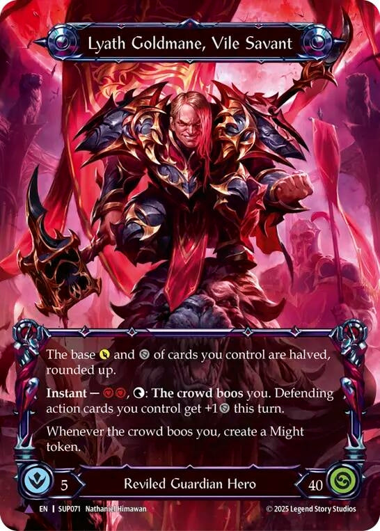 Image for Lyath Goldmane, Vile Savant (Marvel) (SUP071) (Super Slam) - Flesh and Blood TCG