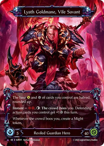 Image for Lyath Goldmane, Vile Savant (Marvel) (SUP071) (Super Slam) - Flesh and Blood TCG