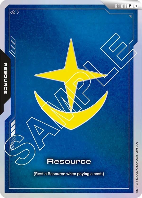Resource (RP-011) (Earth Federation Force) (RP-011) [Promotional Resource Tokens]