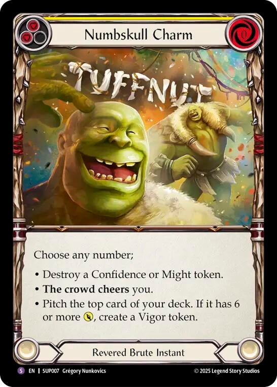 Image for Numbskull Charm (SUP007) (Super Slam) - Flesh and Blood TCG