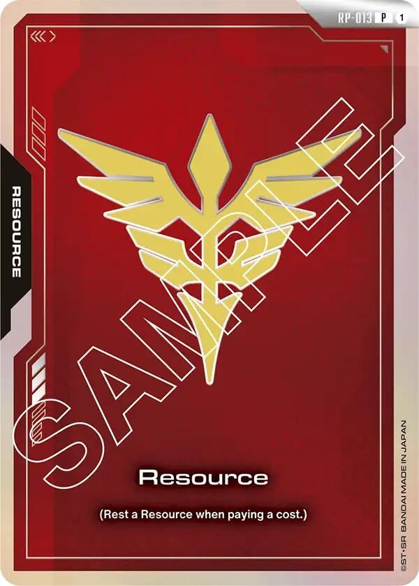 Image for Resource (RP-013) (Neo Zeon) (RP-013) [Promotional Resource Tokens] - Gundam Card Game