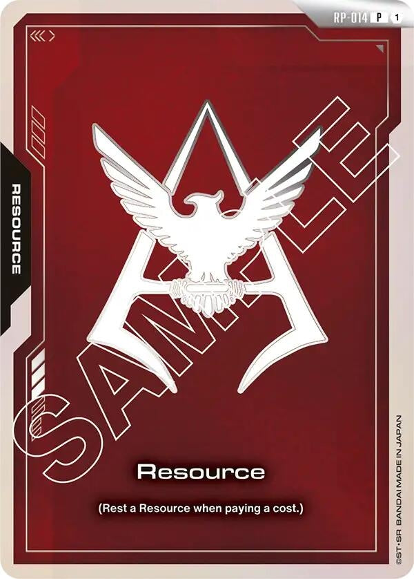 Image for Resource (RP-014) (Char Aznable Emblem) (RP-014) [Promotional Resource Tokens] - Gundam Card Game