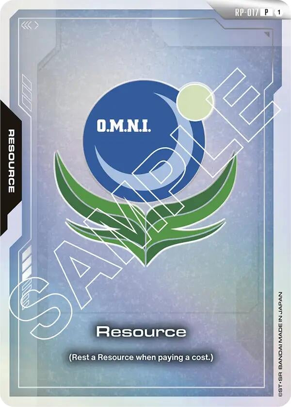 Image for Resource (RP-017) (Earth Alliance) (RP-017) [Promotional Resource Tokens] - Gundam Card Game