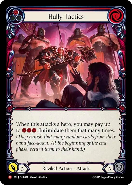 Image for Bully Tactics (SUP081) (Super Slam) - Flesh and Blood TCG