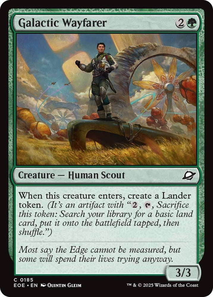 Image for Galactic Wayfarer (185) [Edge of Eternities] - Magic: The Gathering