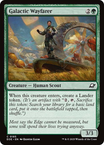 Image for Galactic Wayfarer (185) [Edge of Eternities] - Magic: The Gathering