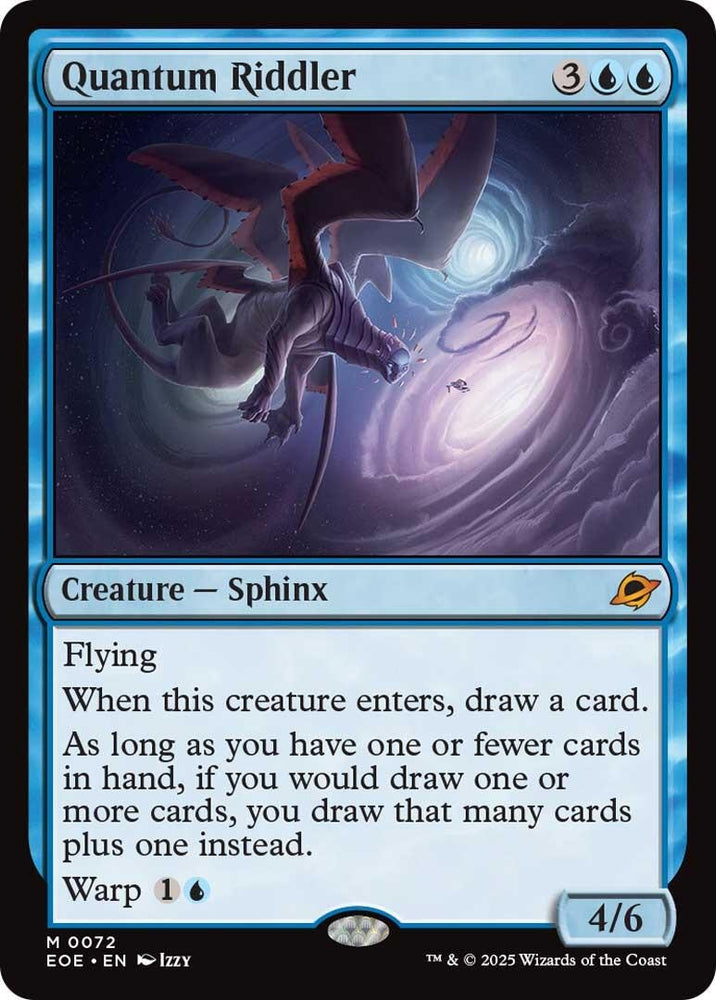Image for Quantum Riddler (72) [Edge of Eternities] (EOE) - Magic: The Gathering
