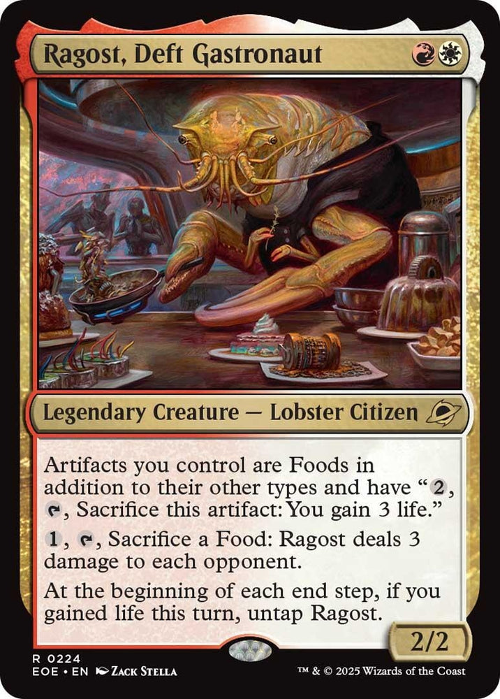 Image for Ragost, Deft Gastronaut (224) [Edge of Eternities] (EOE) - Magic: The Gathering
