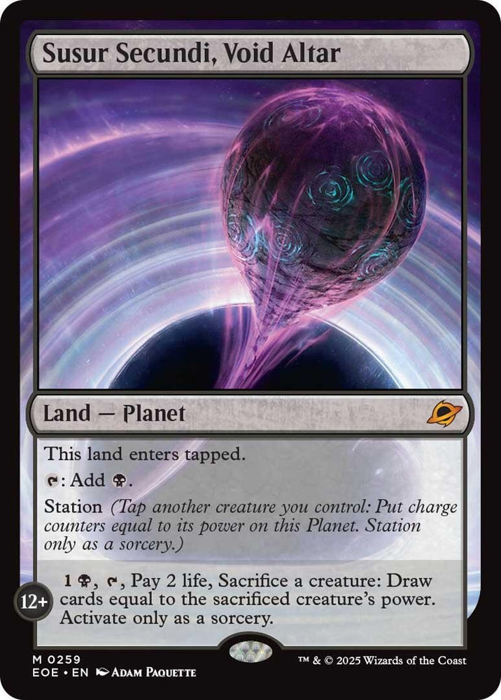 Image for Susur Secundi, Void Altar (259) [Edge of Eternities] (EOE) - Magic: The Gathering