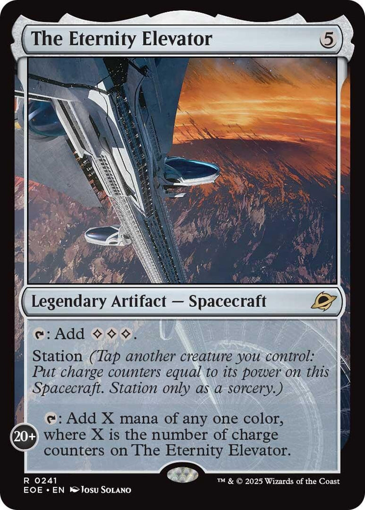 Image for The Eternity Elevator (241) [Edge of Eternities] (EOE) - Magic: The Gathering