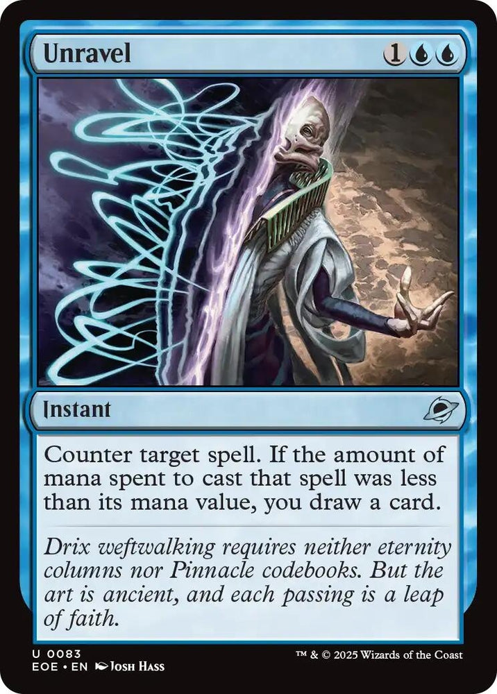 Image for Unravel (83) [Edge of Eternities] - Magic: The Gathering