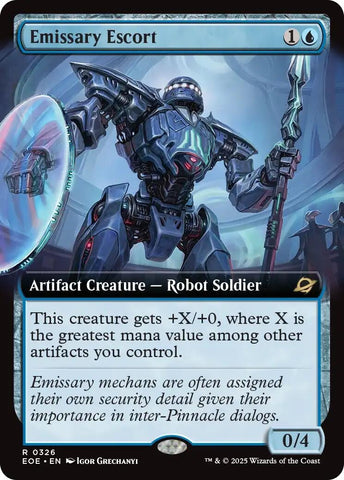 Image for Emissary Escort (Extended Art) (326) [Edge of Eternities] - Magic: The Gathering