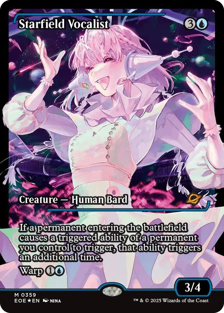Image for Starfield Vocalist (Showcase) (359) [Edge of Eternities] - Magic: The Gathering