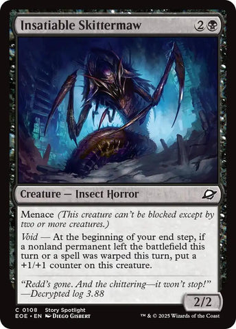 Image for Insatiable Skittermaw (108) [Edge of Eternities] - Magic: The Gathering