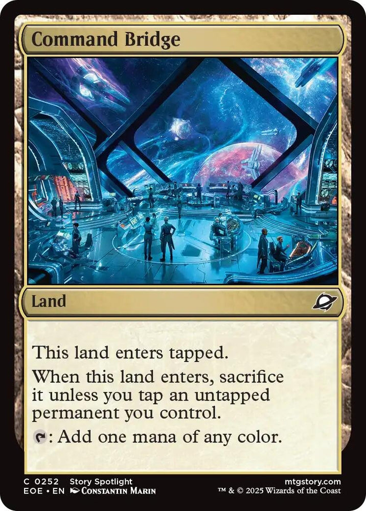 Image for Command Bridge (252) [Edge of Eternities] - Magic: The Gathering