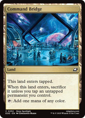 Image for Command Bridge (252) [Edge of Eternities] - Magic: The Gathering