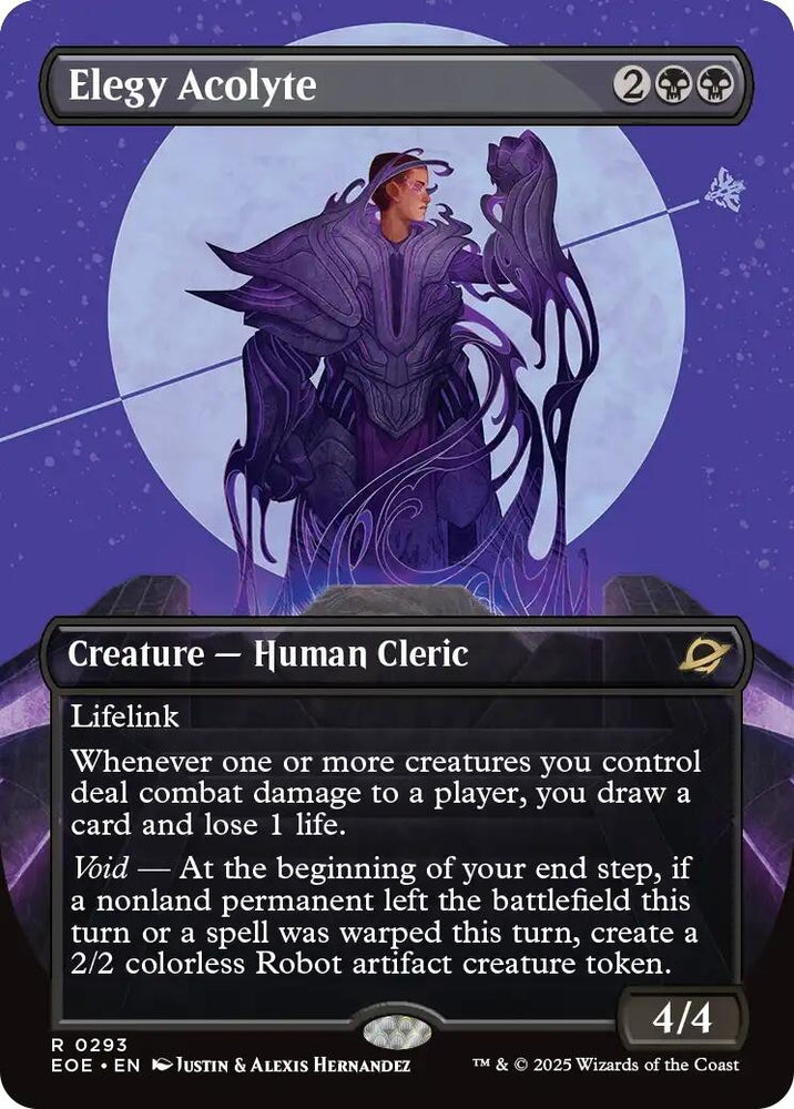 Image for Elegy Acolyte (Borderless) (293) [Edge of Eternities] - Magic: The Gathering