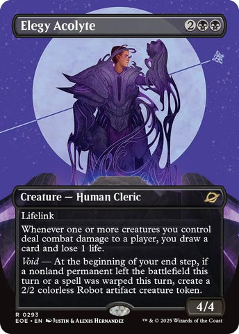 Image for Elegy Acolyte (Borderless) (293) [Edge of Eternities] - Magic: The Gathering