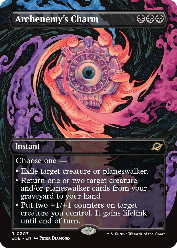 Image for Archenemy's Charm (Borderless) (307) [Edge of Eternities] - Magic: The Gathering