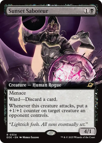 Image for Sunset Saboteur (Extended Art) (334) [Edge of Eternities] - Magic: The Gathering