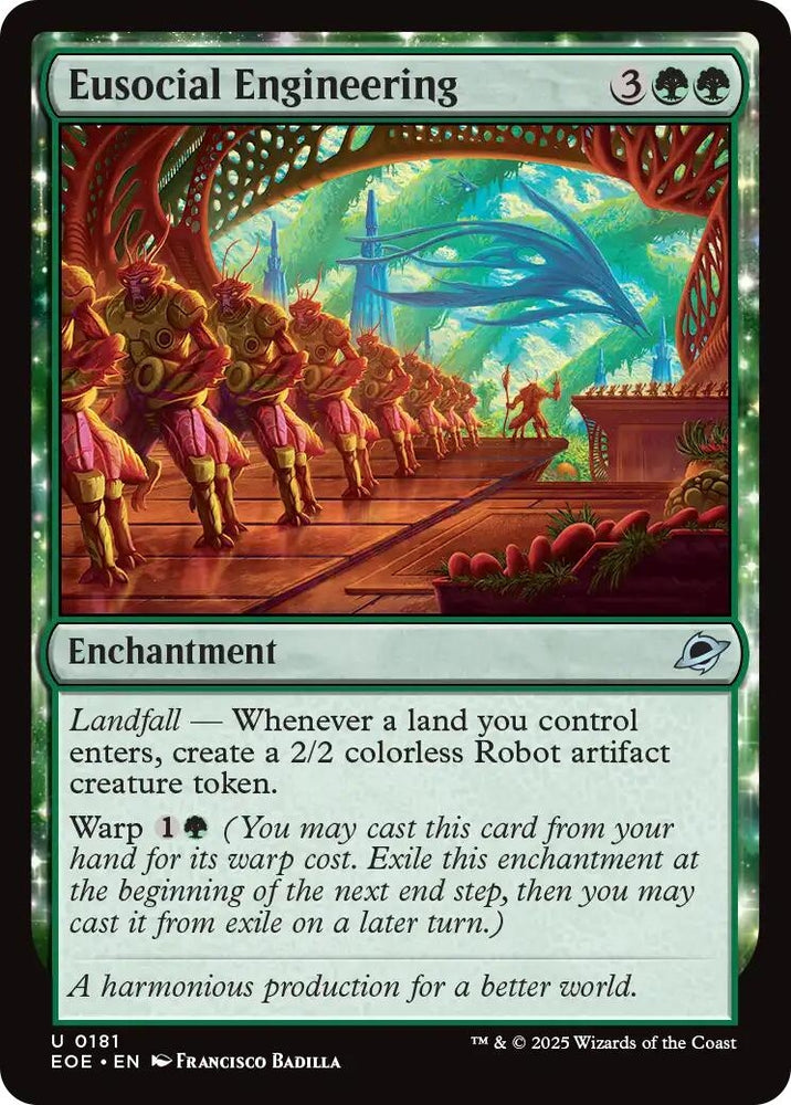 Image for Eusocial Engineering (181) [Edge of Eternities] - Magic: The Gathering