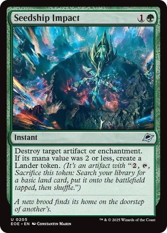 Image for Seedship Impact (205) [Edge of Eternities] - Magic: The Gathering