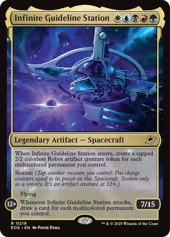 Image for Infinite Guideline Station (219) [Edge of Eternities] - Magic: The Gathering