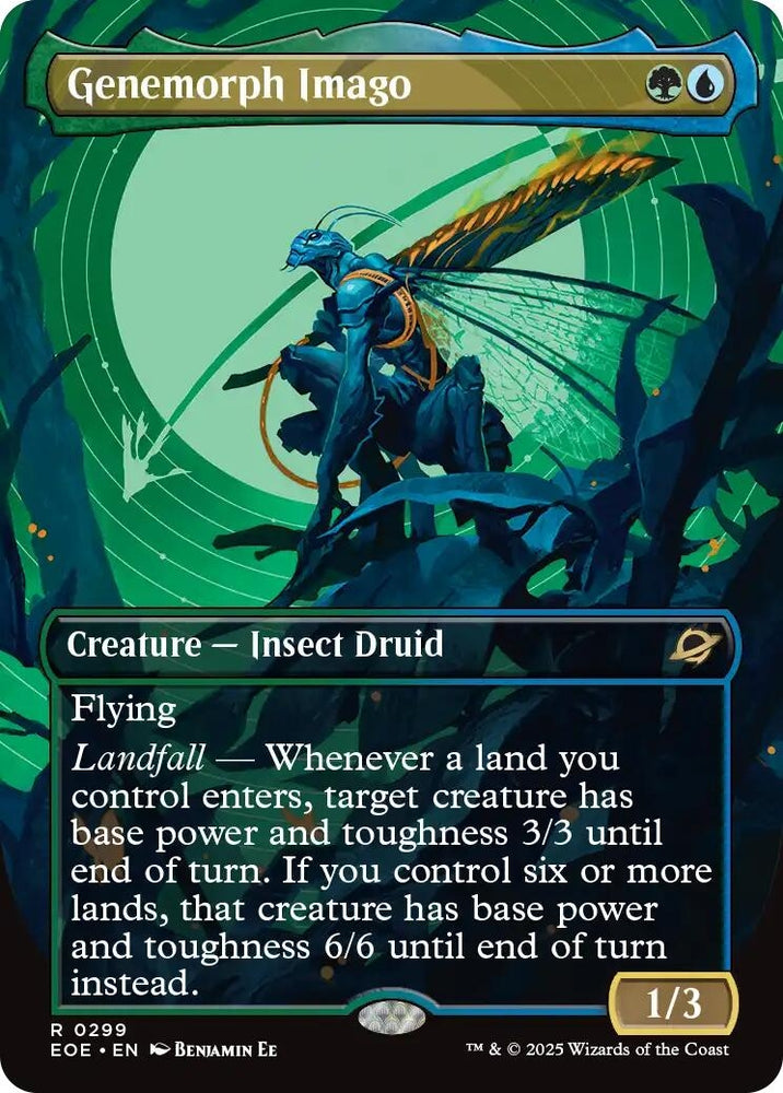 Image for Genemorph Imago (Borderless) (299) [Edge of Eternities] - Magic: The Gathering