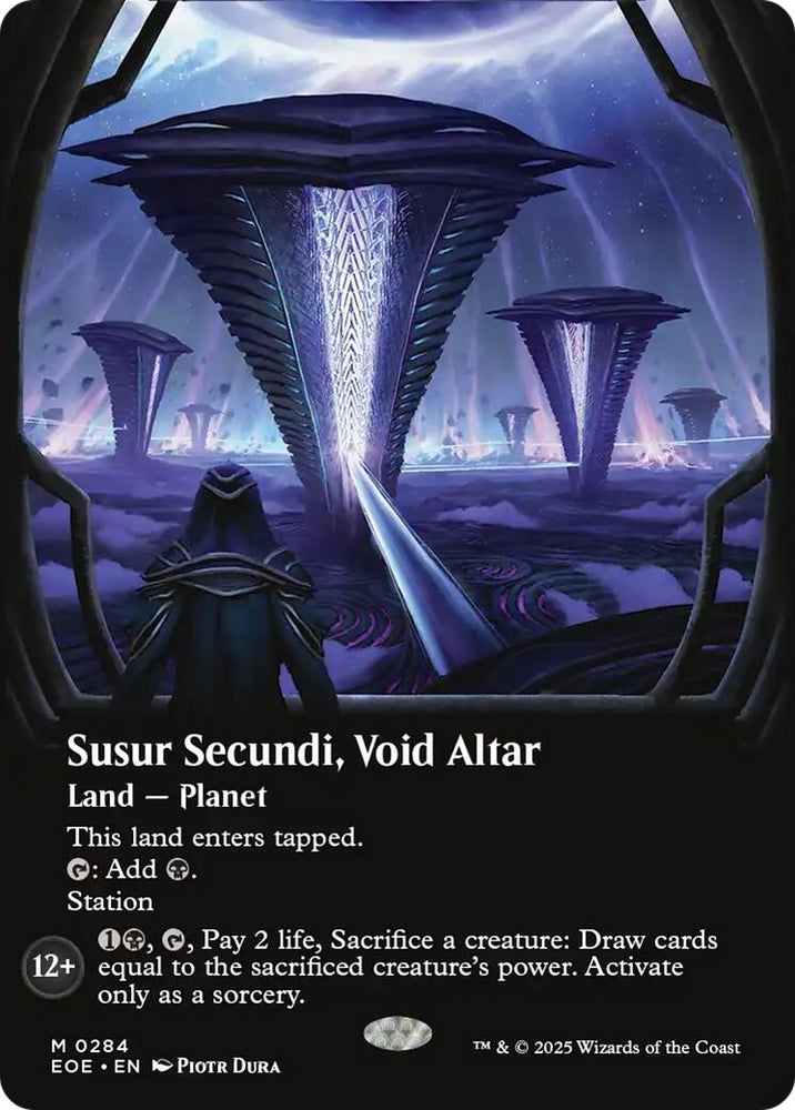 Image for Susur Secundi, Void Altar (Borderless) (284) [Edge of Eternities] - Magic: The Gathering