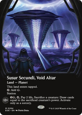 Image for Susur Secundi, Void Altar (Borderless) (284) [Edge of Eternities] - Magic: The Gathering