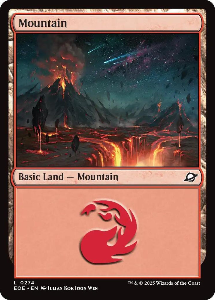 Image for Mountain (0274) (274) [Edge of Eternities] - Magic: The Gathering