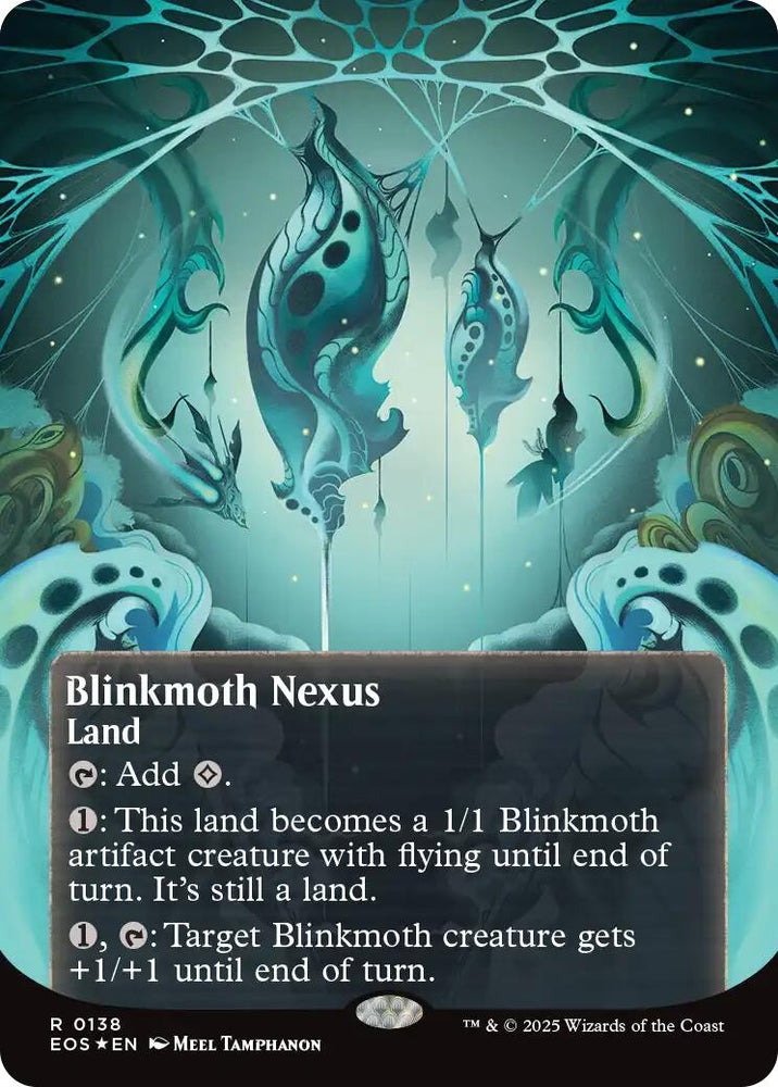 Image for Blinkmoth Nexus (0138) (Borderless) (Galaxy Foil) (138) [Edge of Eternities: Stellar Sights] - Magic: The Gathering