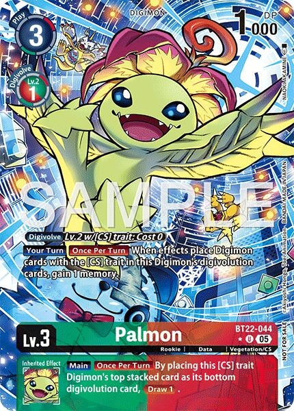 Palmon (Box Topper) (BT22-044 U) (Cyber Eden)