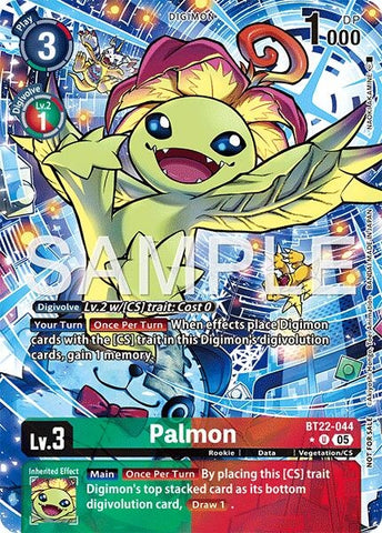 Palmon (Box Topper) (BT22-044 U) (Cyber Eden)