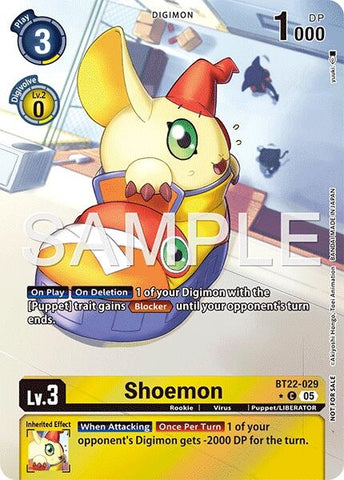 Shoemon (Box Topper) (BT22-029 C) (Cyber Eden)