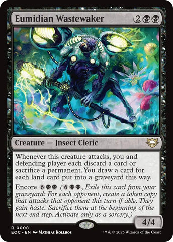 Image for Eumidian Wastewaker (8) [Commander: Edge of Eternities] - Magic: The Gathering