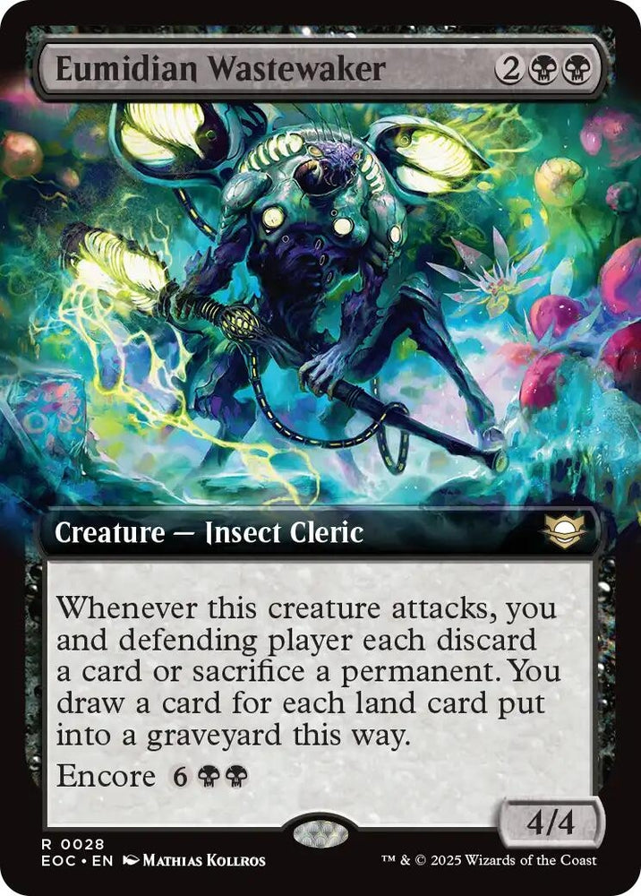 Image for Eumidian Wastewaker (Extended Art) (28) [Commander: Edge of Eternities] - Magic: The Gathering