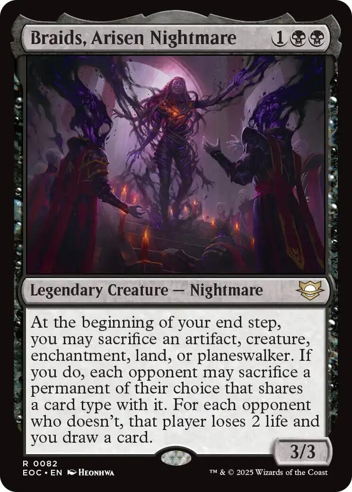 Image for Braids, Arisen Nightmare (82) [Commander: Edge of Eternities] - Magic: The Gathering