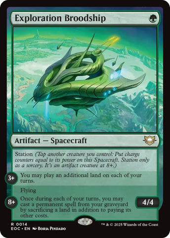 Image for Exploration Broodship (14) [Commander: Edge of Eternities] - Magic: The Gathering