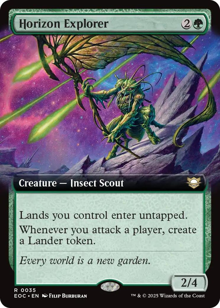 Image for Horizon Explorer (Extended Art) (35) [Commander: Edge of Eternities] - Magic: The Gathering
