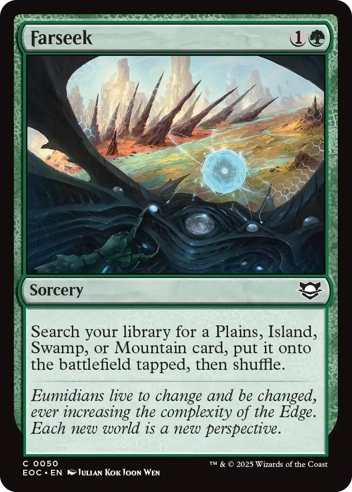 Image for Farseek (50) [Commander: Edge of Eternities] - Magic: The Gathering