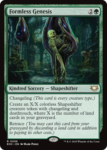 Image for Formless Genesis (96) [Commander: Edge of Eternities] - Magic: The Gathering