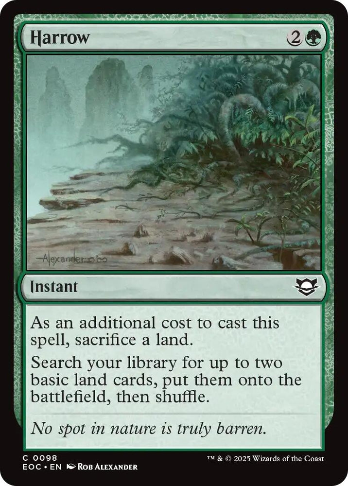 Image for Harrow (98) [Commander: Edge of Eternities] - Magic: The Gathering