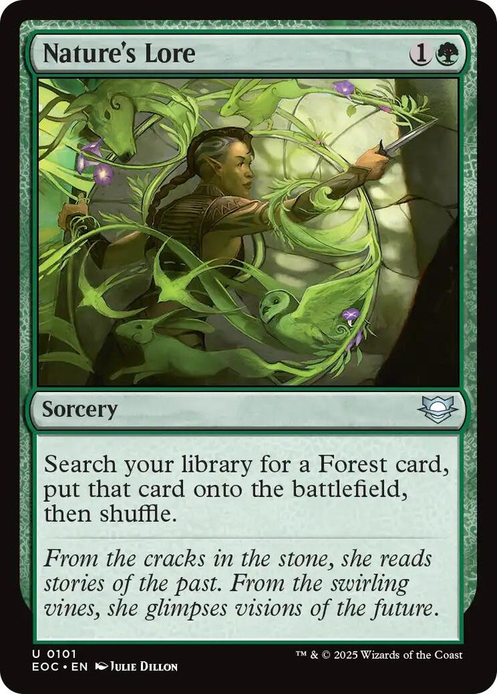 Image for Nature's Lore (101) [Commander: Edge of Eternities] - Magic: The Gathering