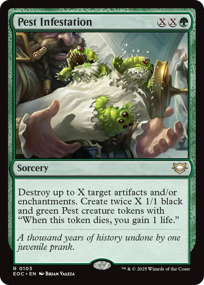 Image for Pest Infestation (103) [Commander: Edge of Eternities] - Magic: The Gathering