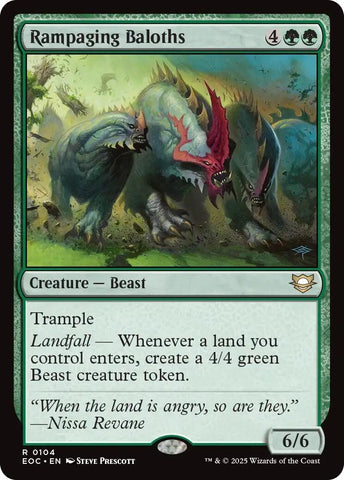 Image for Rampaging Baloths (104) [Commander: Edge of Eternities] - Magic: The Gathering