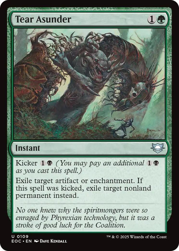 Image for Tear Asunder (109) [Commander: Edge of Eternities] - Magic: The Gathering