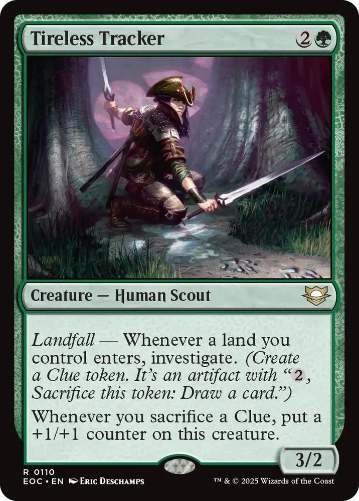 Image for Tireless Tracker (110) [Commander: Edge of Eternities] - Magic: The Gathering