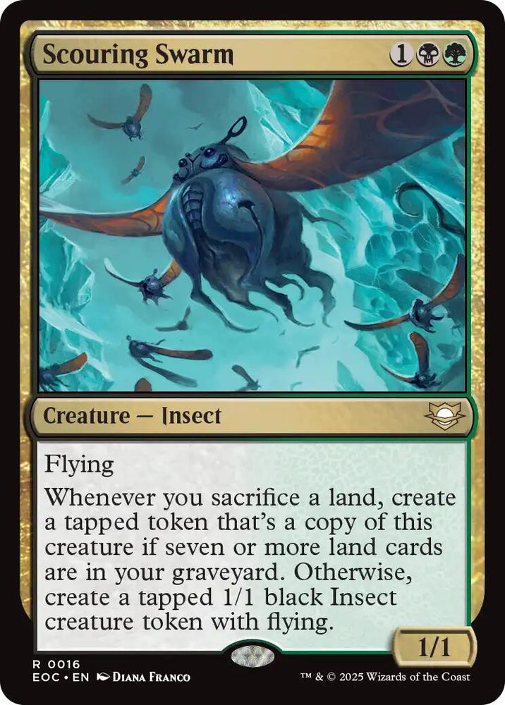 Image for Scouring Swarm (16) [Commander: Edge of Eternities] - Magic: The Gathering